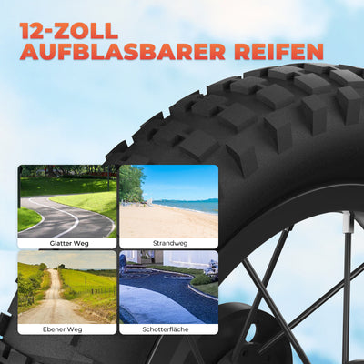 isinwheel A12 Elektrisches Dirt Bike für Kinder 36V 350W