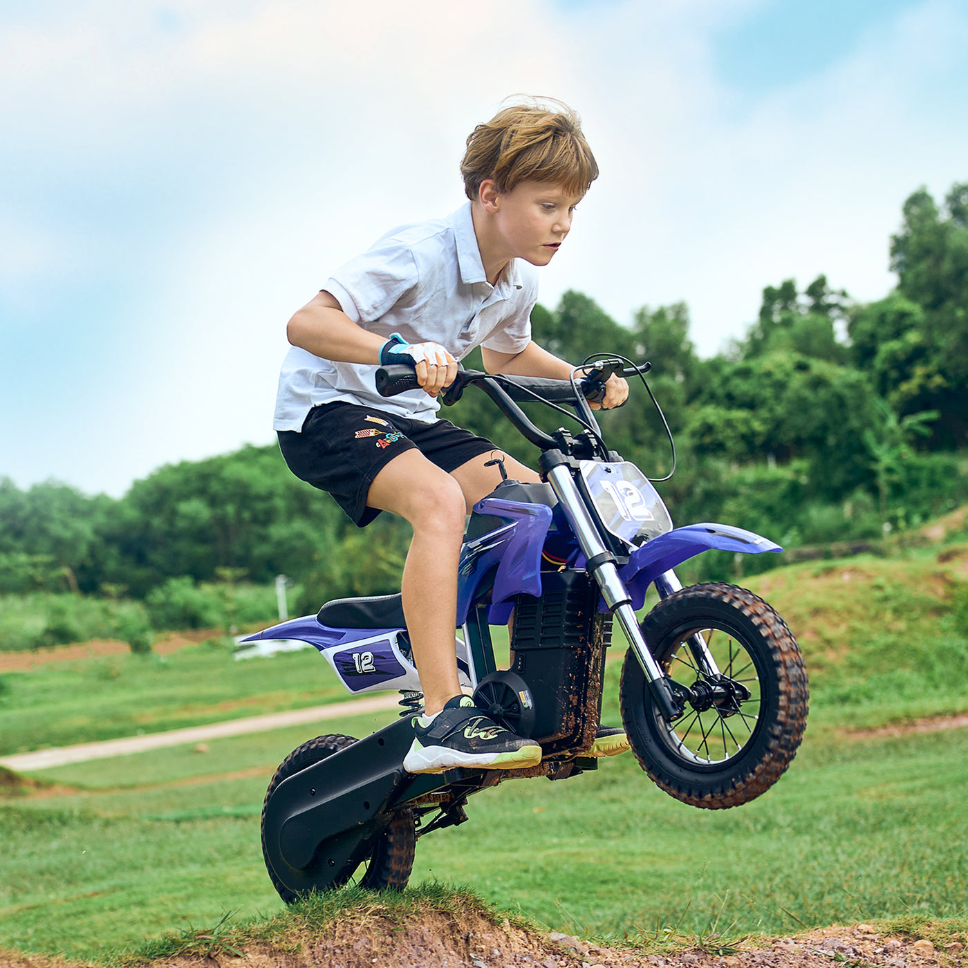 isinwheel A12 Elektrisches Dirt Bike für Kinder 36V 350W