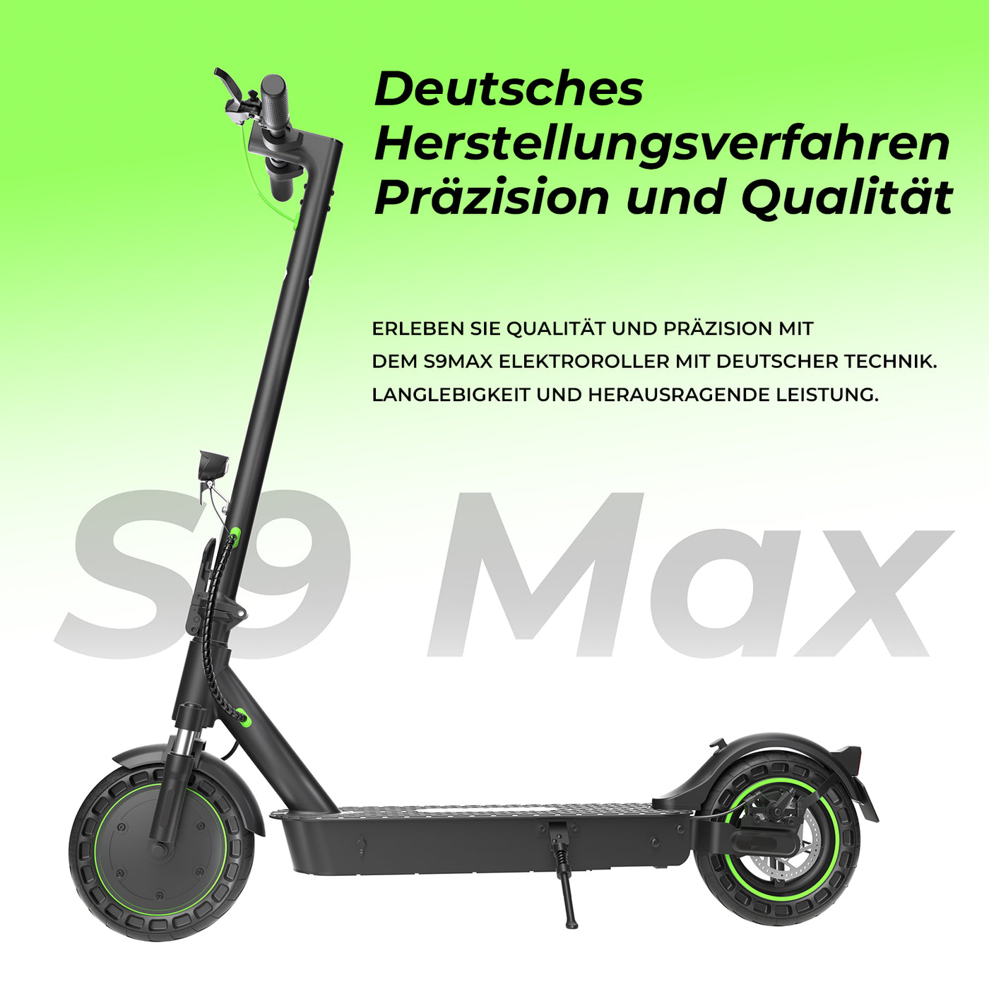 isinwheel S9MAX E-Scooter Mit Straßenzulassung