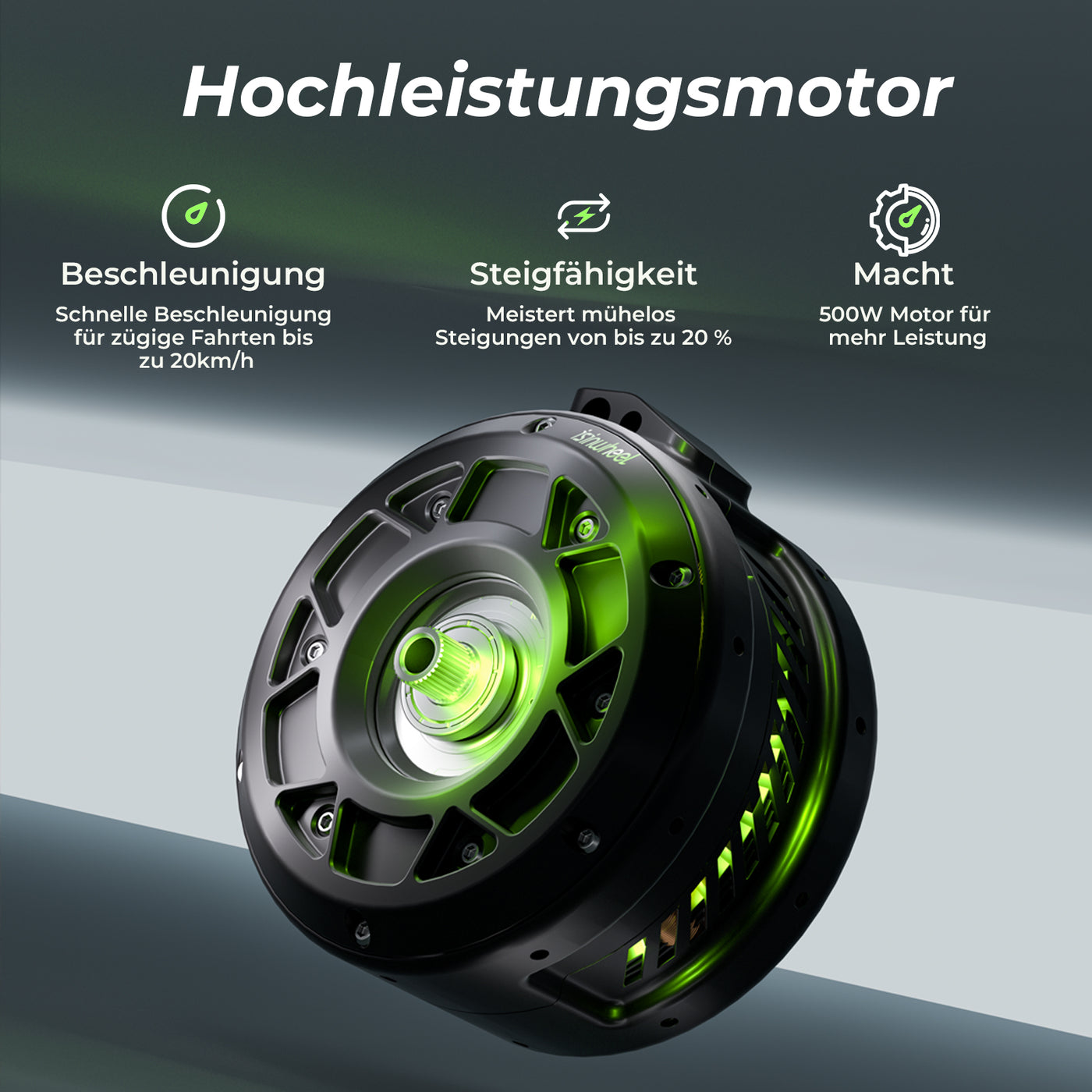 isinwheel S9MAX E-Scooter Mit Straßenzulassung